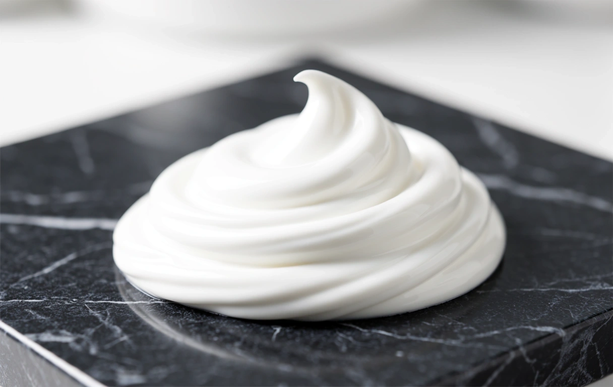 Texture della crema nutriente